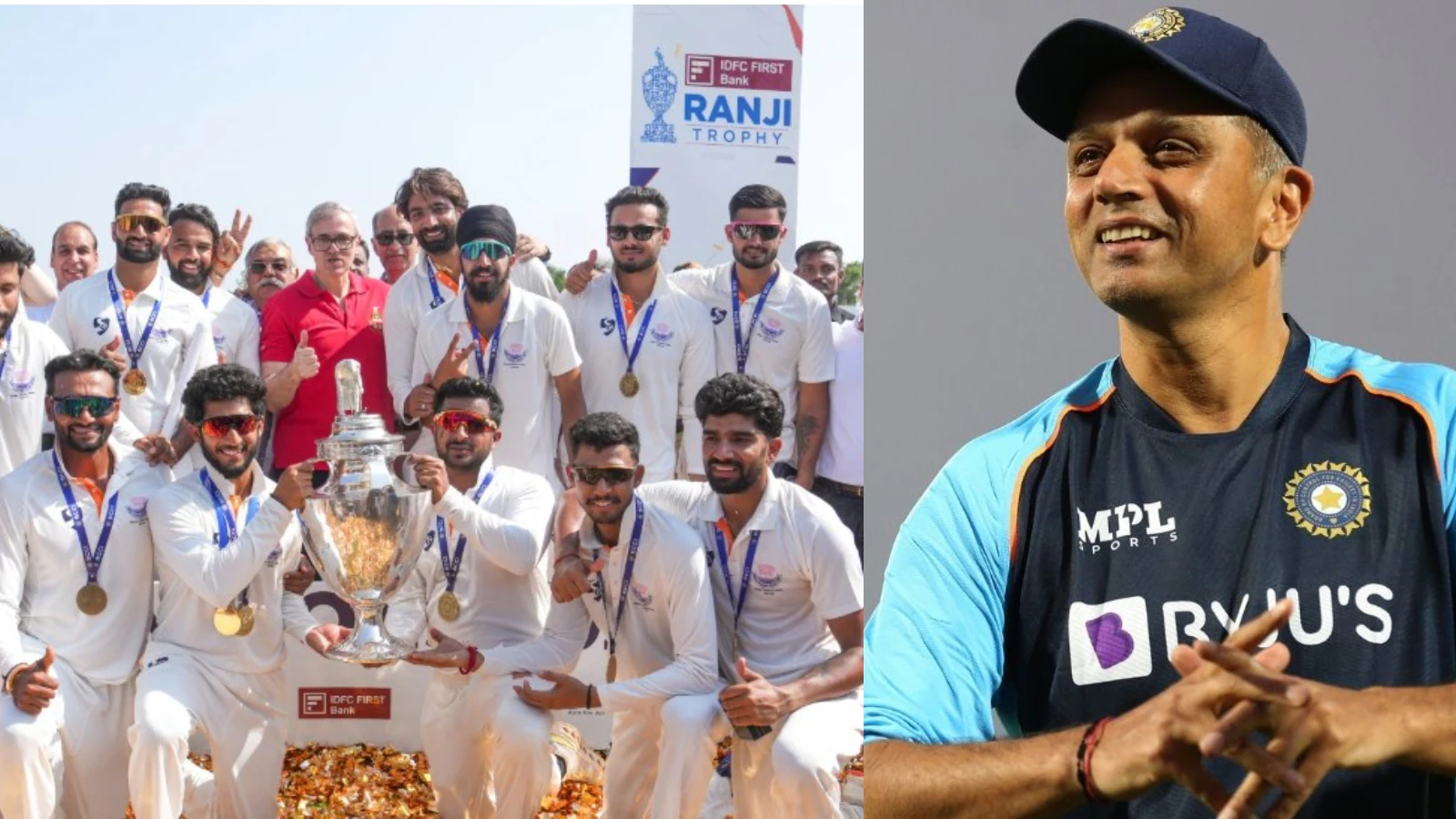ಜಮ್ಮು ಮತ್ತು ಕಾಶ್ಮೀರ ರಣಜಿ ಟ್ರೋಫಿ ಗೆಲುವು ಭಾರತದಾದ್ಯಂತ ಕ್ರಿಕೆಟ್‌ನ ಬೆಳವಣಿಗೆಯನ್ನು ಪ್ರತಿಬಿಂಬಿಸುತ್ತದೆ ಎಂದು ರಾಹುಲ್ ದ್ರಾವಿಡ್ ಹೇಳಿದ್ದಾರೆ.